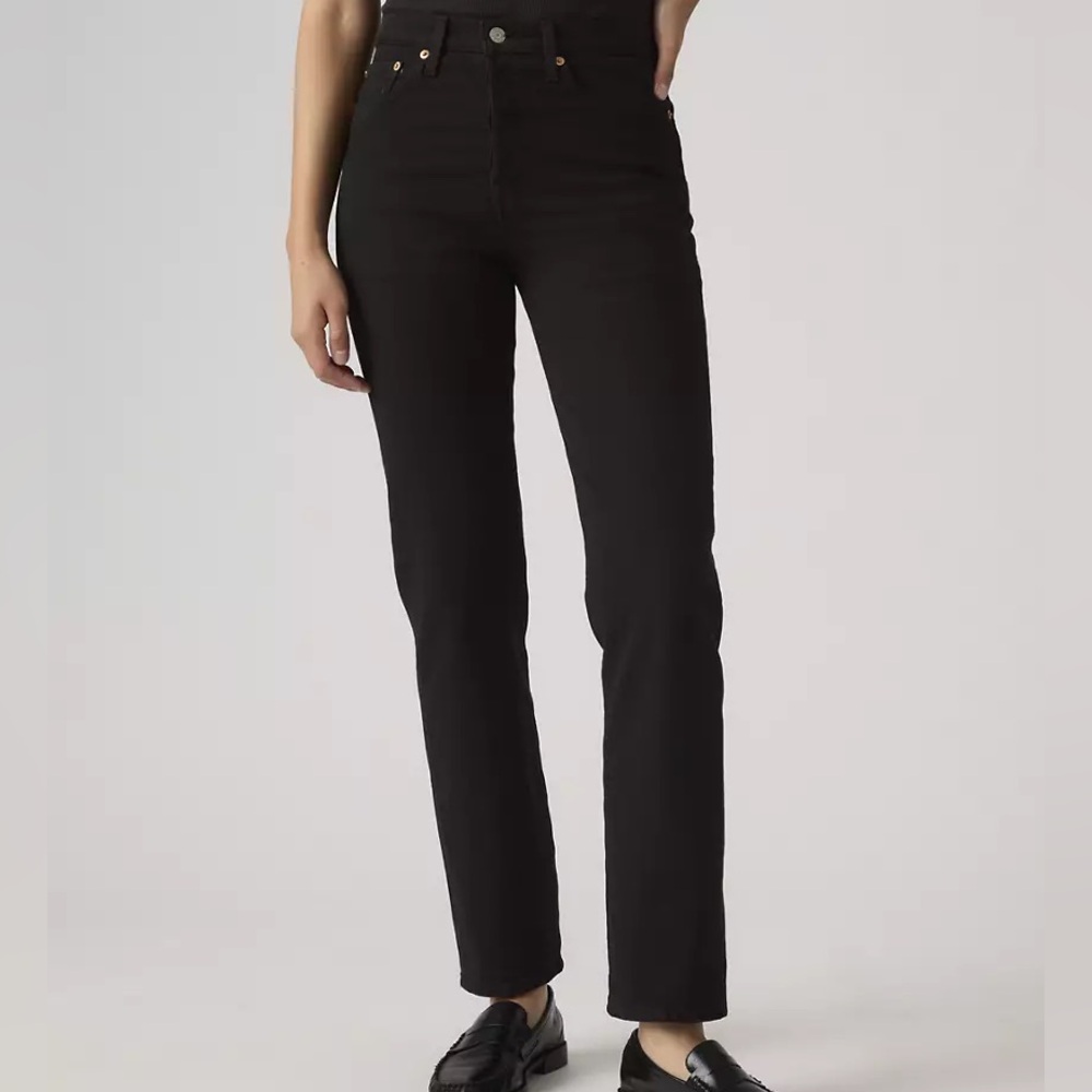 Levi's Black Wedgie Straight Women’s Jeans 30